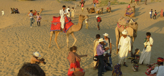 the great sand dunes jaisalmer